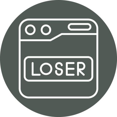 soyut arkaplanda izole edilmiş kötü simge