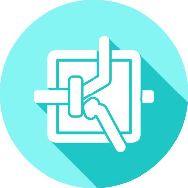 seo modern simgesinin vektör illüstrasyonu