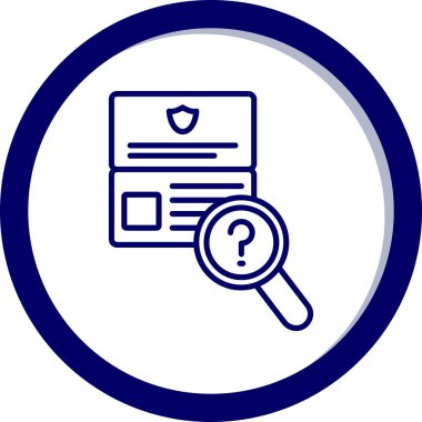 arama web simgesi basit illüstrasyon