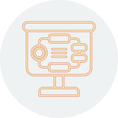 seo modern simgesinin vektör illüstrasyonu