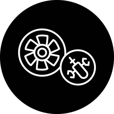 seo modern simgesinin vektör illüstrasyonu