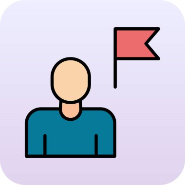 man simgesi vektör illüstrasyonu