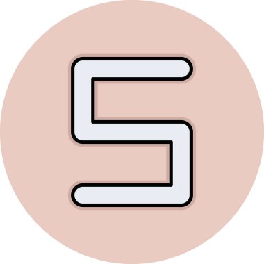 Modern ve renkli bir vektör çizimi