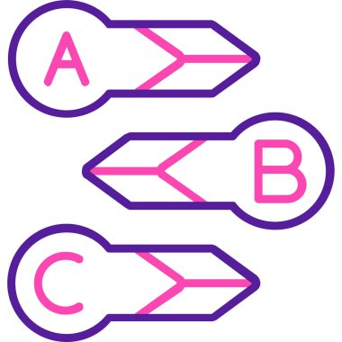 vektör simgesi tasarımı, web oku