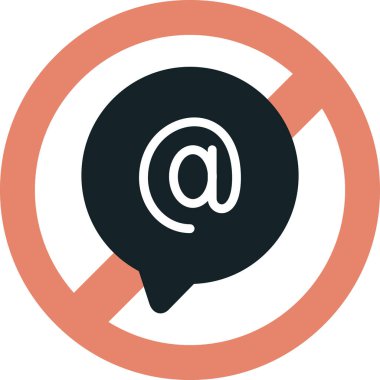 Mesaj var. Web simgesi basit tasarım