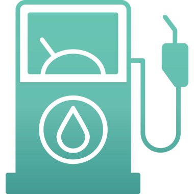 yakıt ikonu vektör illüstrasyonu