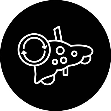 Seo simgesinin vektör illüstrasyonu