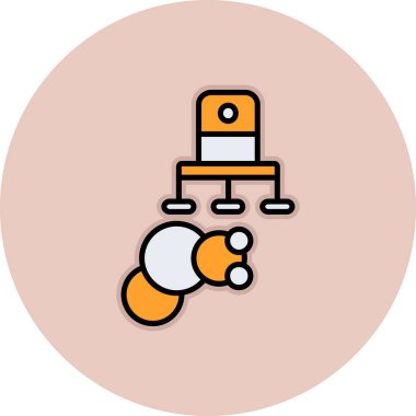 seo modern simgesinin vektör illüstrasyonu