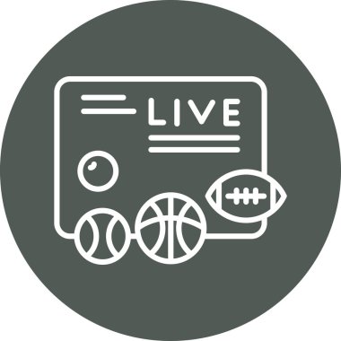 Moda tasarım tarzında canlı futbol simgesi.