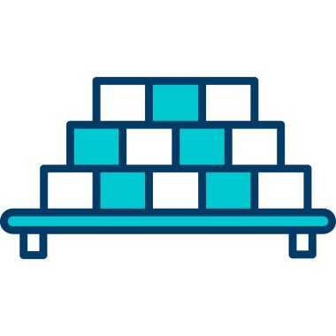 Çizgi film simgesinin vektör çizimi