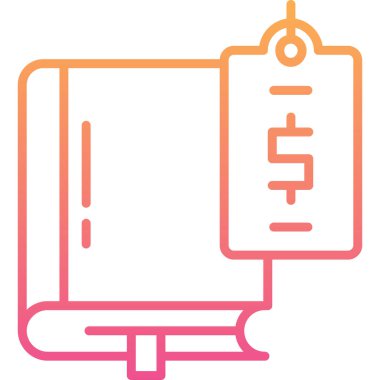 Bir takvim simgesinin vektör illüstrasyonu