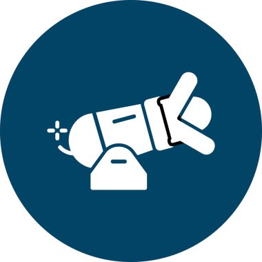 uydu anten ikonu vektör illüstrasyonu