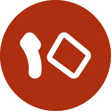 Modern oto tamir simgesinin vektör illüstrasyonu