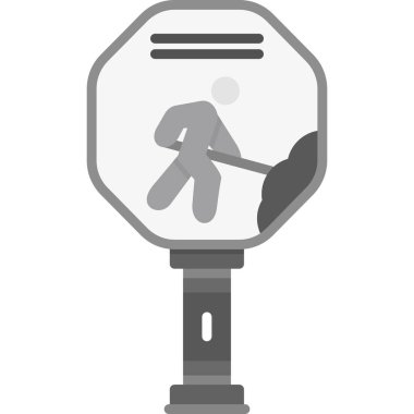 Düz temizleme simgesi