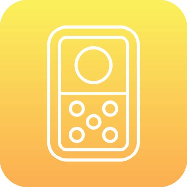 Vektör telefonu Ico, vektör illüstrasyonu