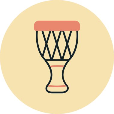 İzole edilmiş tek bir fenerin vektör çizimi