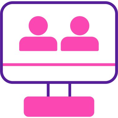 iş simgesi vektör illüstrasyonu