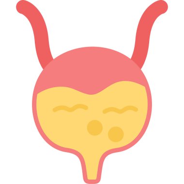 Şirin pembe ve kırmızı kelebeğin vektör çizimi