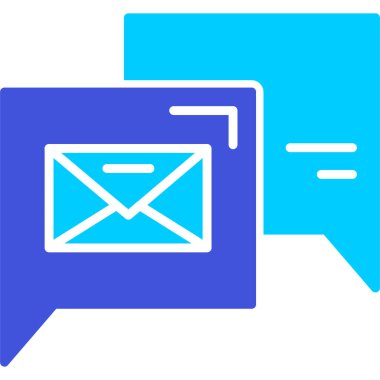 E-posta. Web simgesi basit illüstrasyon