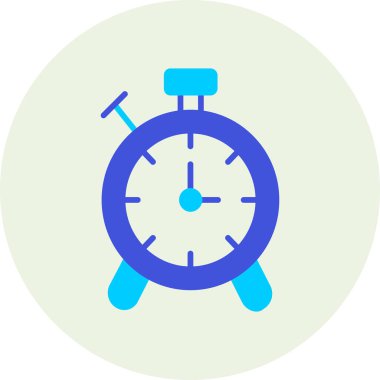 saat vektör simgesi modern basit illüstrasyon