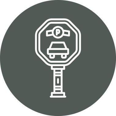 Benzersiz araba anahtarı vektör simgesi