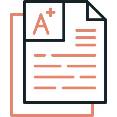 Kitap. Web simgesi basit illüstrasyon