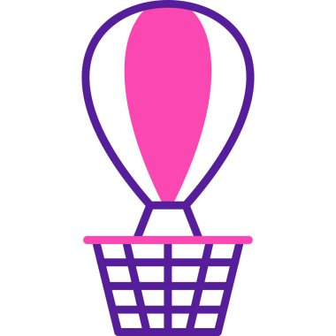 Sepet ağ simgesi basit illüstrasyon