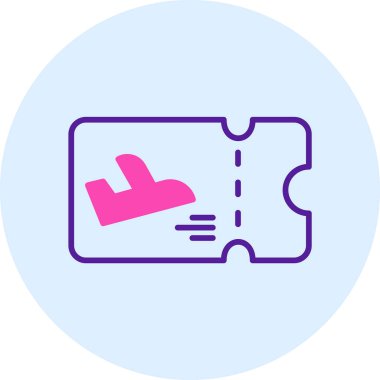 Modern bir simgenin vektör illüstrasyonu