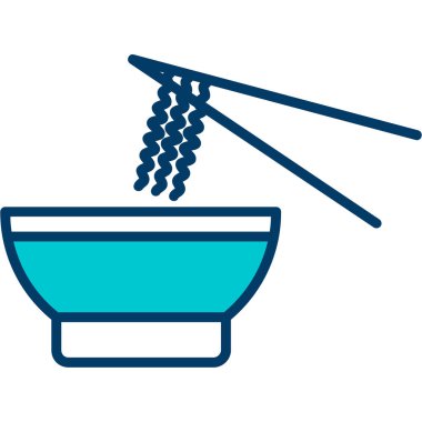 Banyo kase vektör simgesi doldurulabilir - özet