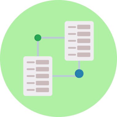 ağ paylaşım simgesi çizimi