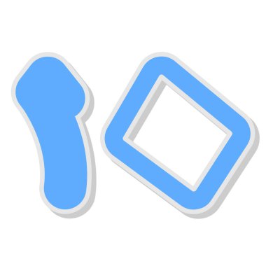 Gerçekçi etiket tasarımının simgesi