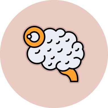 Koyun ikonu vektör illüstrasyonu