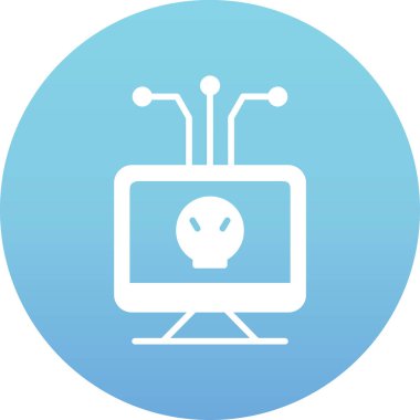 Modern simgenin vektör illüstrasyonu