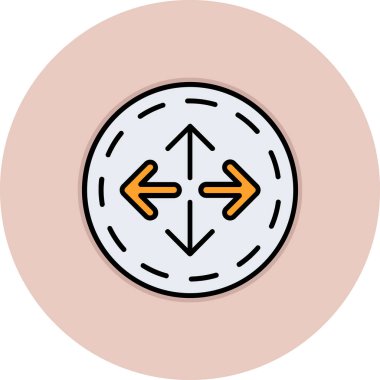 ok vektörü simgesi modern basit vektör illüstrasyonu