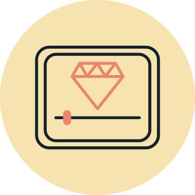 Zarf düz vektör simgesi