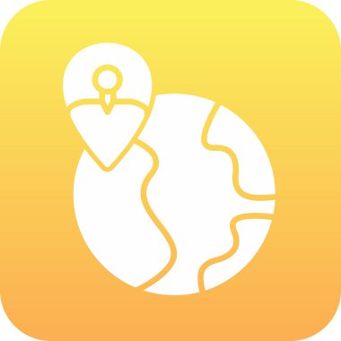 vektör genel harita simgesi