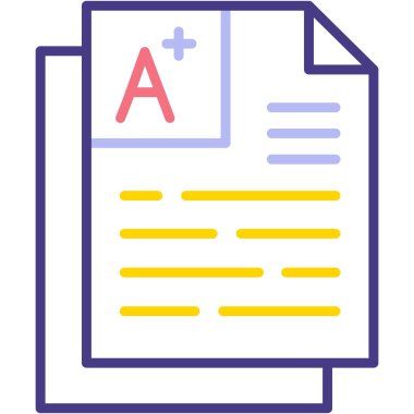 Kitap. Web simgesi basit tasarım