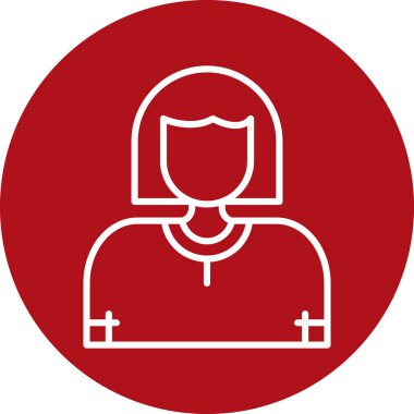 Kadın vektör illüstrasyonu