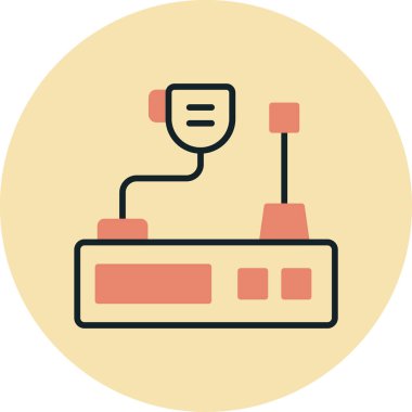 şebeke. Web simgesi basit illüstrasyon