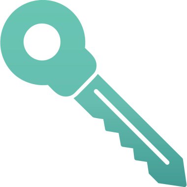 Anahtar. Web simgesi basit tasarım