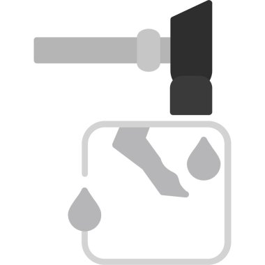 Su damla simgesi, basit tarzı