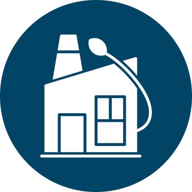 Bir evin vektör illüstrasyonu