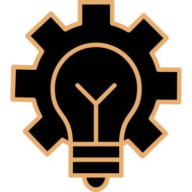 Fikir giysisi simgesi, vektör illüstrasyonu