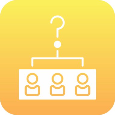 Modern simgenin vektör illüstrasyonu