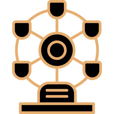 Seo simgesinin vektör illüstrasyonu