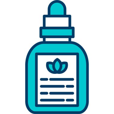 şişe simgesi vektör illüstrasyonu