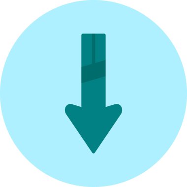 Ok. Web simgesi basit illüstrasyon