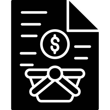 Dolar simgesi vektör illüstrasyonu