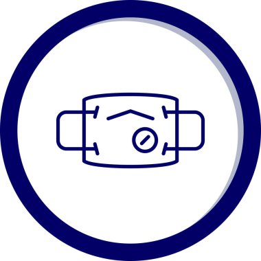 Gaz sobası vektör çizim