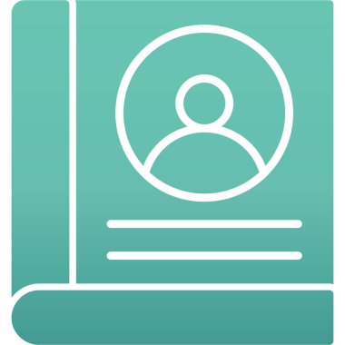 vektör çizim kişi simgesi